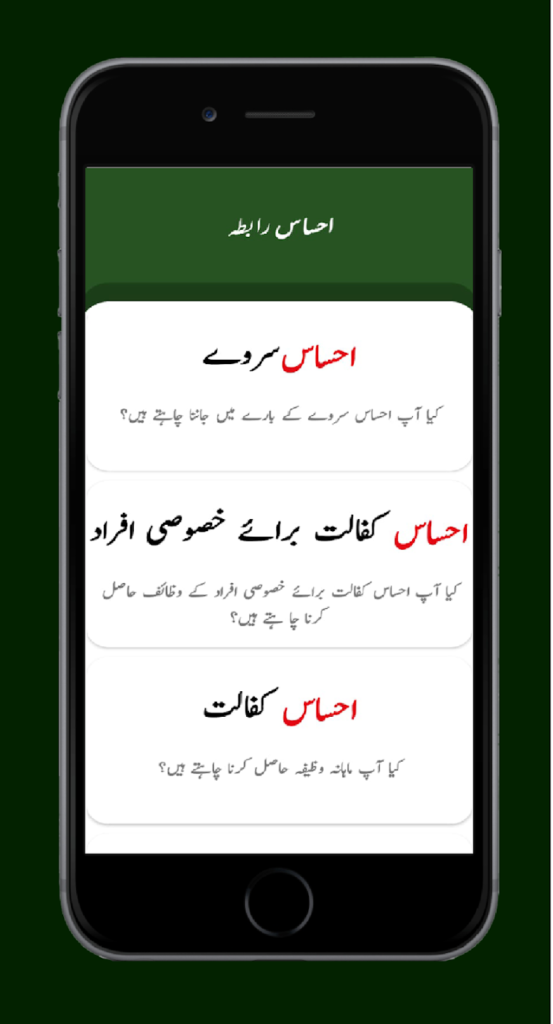 Ehsaas Program Registration Through Ehsaas Rabata App 2024