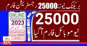 BISP 25000 Online Registration New Registration Form 2025