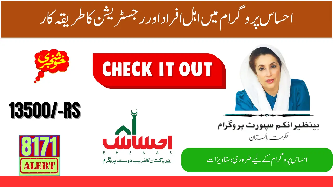 Ehsaas 8171 Update: Who Will Get the Rs. 13,500 Payment in 2025?