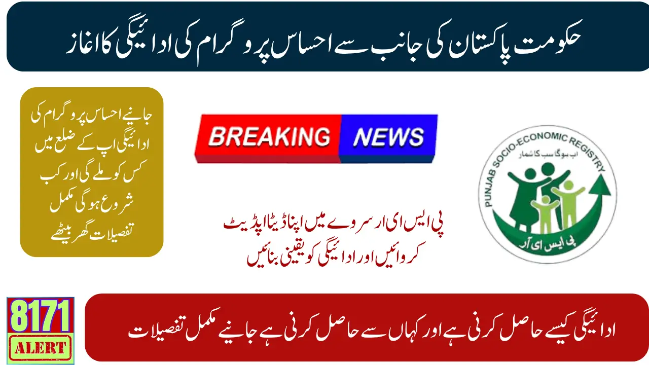 Register Your Details In the PSER Survey For BISP Payment