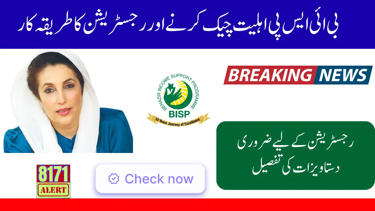 Check Yourself In BISP Through SMS 8171 Easy Way