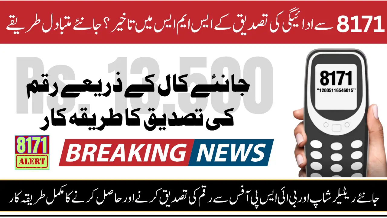 BISP 8171 Payment SMS Delay Check Alternative Methods Via Call Sitting At Home Know Detail