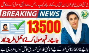 BISP Phase 3 September 2025 Payment Receiving Process From Campsites Via CNIC